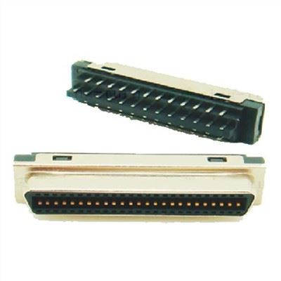 Coque arrière en métal et en plastique pour connecteur SCSI