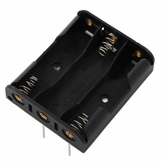 3 PIECES AA Battery Holders Model No.: BBC-5-3-A-P-2B