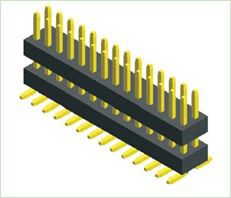 1.00mm Pitch Dual Row Dual Plastic SMT Type