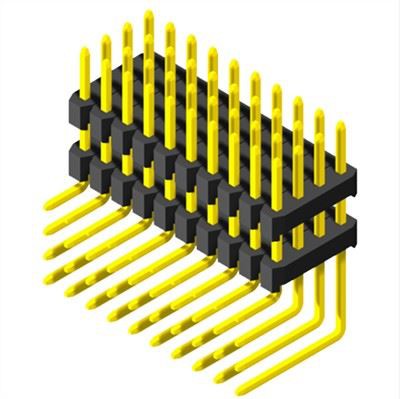 2.00mm Pitch Four Row Double Plastic Angle Type 2.00mm Pitch Four Row Double Plastic Angle Type