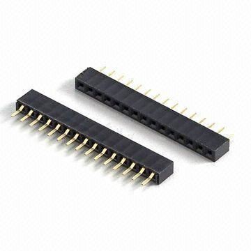 2.0mm En-tête femelle Rangée unique Empêcher l’étain