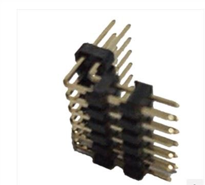 2.54mm Pin Header Triple Plastic Bent 90 degrés