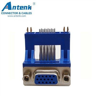 D-SUB PCB Mâle Double Rangée Angle Droit